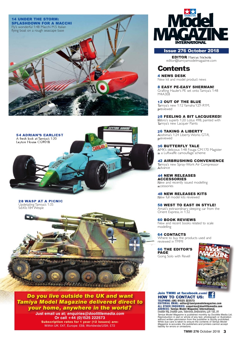 Tamiya Model Magazine 276 (2018-10)